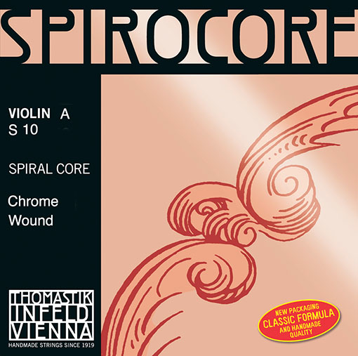 Thomastik-Infeld SPIROCORE violin A string, steel core, chrome-wound, by Thomastik-Infeld