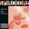 Thomastik-Infeld SPIROCORE violin string set, aluminum & chrome-wound