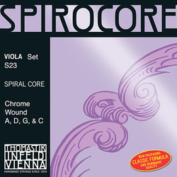 Thomastik-Infeld SPIROCORE viola string set, steel core, by Thomastik-Infeld