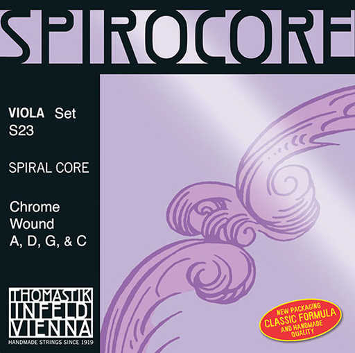 Thomastik-Infeld SPIROCORE viola string set, steel core, by Thomastik-Infeld