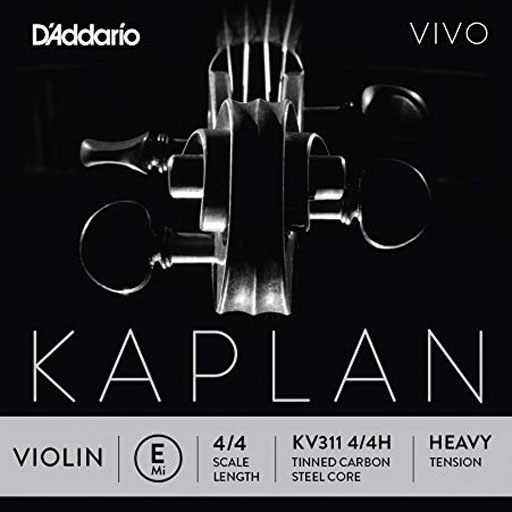 D'Addario D'Addario KAPLAN VIVO 4/4 violin E string, master