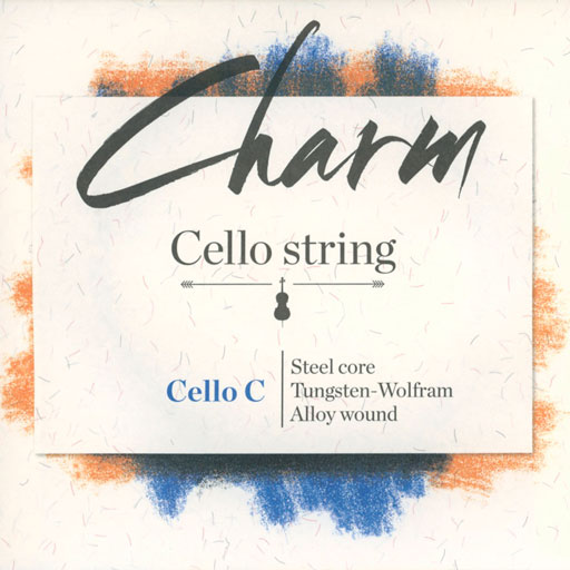 For-tune Charm cello steel C string, by For-tune, medium,