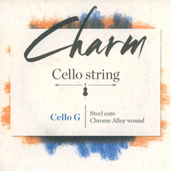 For-tune Charm cello steel G string, by For-tune, medium,