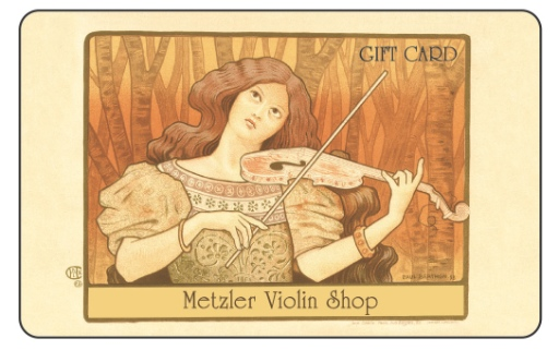 Metzler Gift Card - French Girl Violinist