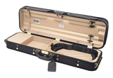 Winter Jakob Winter Deluxe Super-Light oblong violin case, GERMANY, Black exterior,