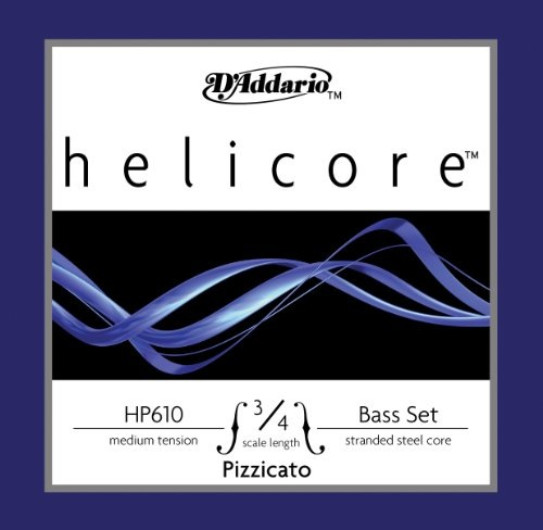 D'Addario D'Addario Helicore Pizzicato 3/4 bass string set, medium