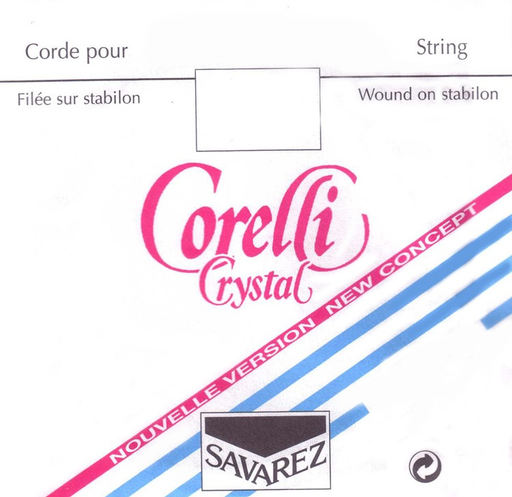 Corelli Savarez CRYSTAL violin string set with ball-end E, medium