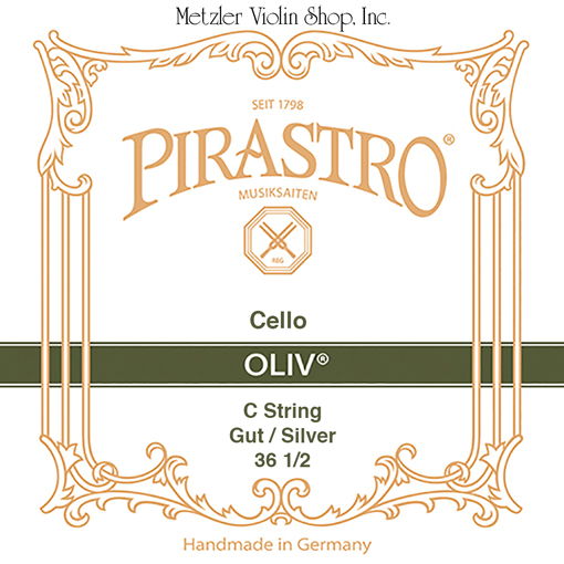 Pirastro Pirastro OLIV cello C string, gut/silver, medium (36 1/2)