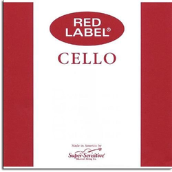 Super-Sensitive Red Label cello D  string, 4/4 - 3/4