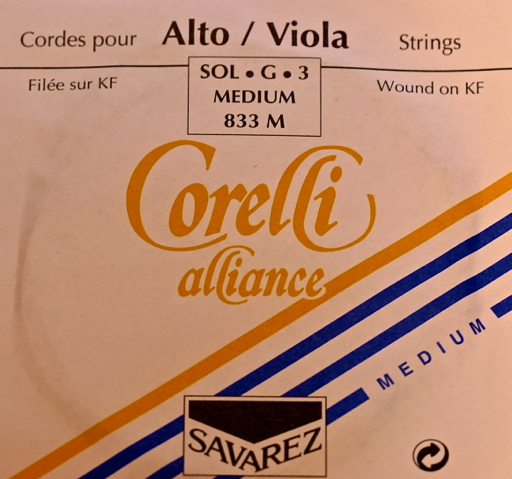 Corelli Savarez Corelli Alliance viola G string, medium