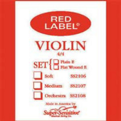 Super-Sensitive Red Label violin set 4/4