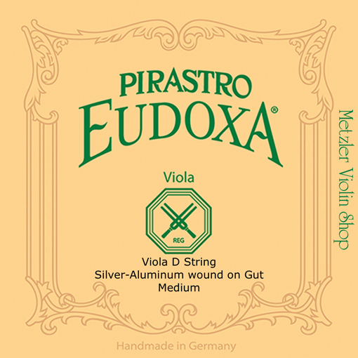 Pirastro Pirastro EUDOXA viola D string, aluminum/gut, in envelope, medium