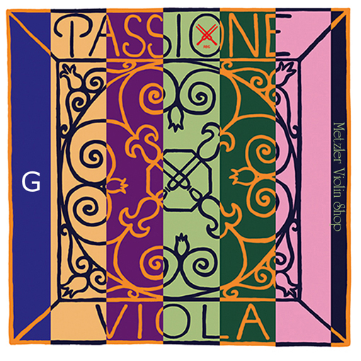 Pirastro Pirastro PASSIONE viola G string, gut/silver, medium