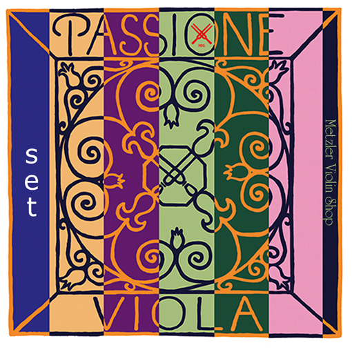 Pirastro Pirastro PASSIONE viola string set, gut core, medium