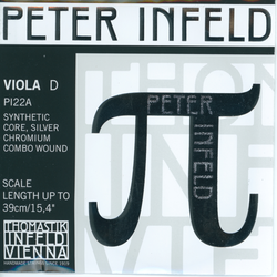 Thomastik-Infeld PETER INFELD viola D string, chrome combo wound, by Thomastik-Infeld