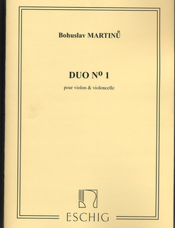 HAL LEONARD Martinu, Bohuslav: Duo No. 1 (Violin & Cello)