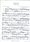 HAL LEONARD Mozart, W.A.: Two Duets K423-4 for Violin & Viola)