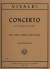 International Music Company Vivaldi, A.: Concerto in D minor, RV 514 (violin, flute, and piano)