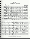 Egilsson: Is It? (2 violins, viola, cello, bass) score