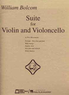 HAL LEONARD Bolcom: Suite (violin & cello)