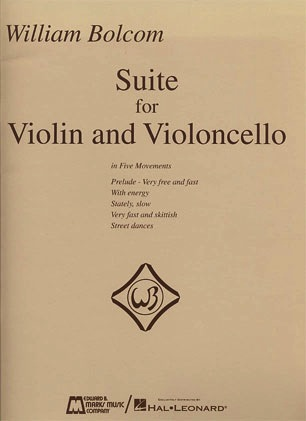 HAL LEONARD Bolcom: Suite (violin & cello)
