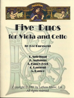 LudwigMasters Burswold, Lee: Five Duos for Viola and Cello