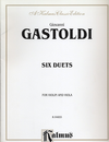 Alfred Music Gastoldi, Giovanni: Six Duets for Violin & Viola