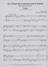 LudwigMasters Latham, Lynne, (arr.): Six Duos for Concert and Contest for Violin and Cello