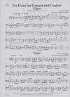 LudwigMasters Latham, Lynne, (arr.): Six Duos for Concert and Contest for Violin and Cello