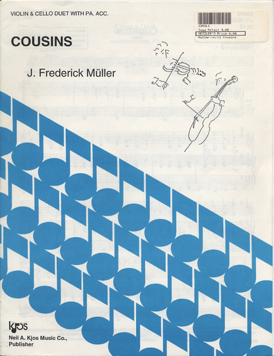 Muller: Cousins (violin, Cello & piano)