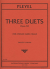 International Music Company Pleyel: Three Duets, Opus 30 for string ensembles without piano
