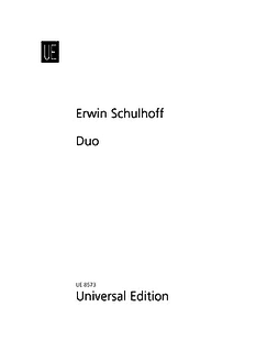 Carl Fischer Schulhoff, E.: Duo (violin and cello)