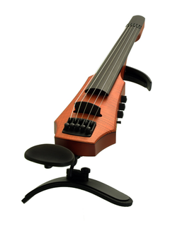NS Design NS Design CR5 electric 5-string violin, Amber, with case. Czech Republic