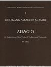 Wollenweber Mozart, W.A.: Adagio, K.580a, for English Horn (Oboe/Viola), 2 Violins, and Violoncello (mixed ensemble)