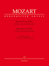 Barenreiter Mozart, W.A. (Pohanka): Quartets for Flute, Violin, Viola, & Violoncello, KV285, 285a, 285b, & 298 - URTEXT (flute quartet) Barenreiter