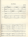 HAL LEONARD Rota, Nino: Ave Maria-- Canzone sacra percoro (di bambini a una voce, violin, viola, cello, organ