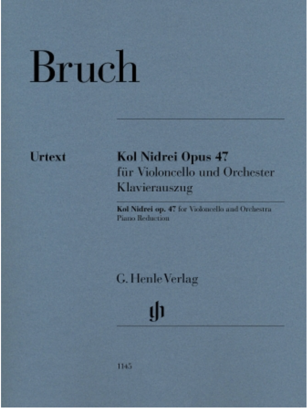HAL LEONARD Bruch: Kol Nidrei, Op. 47 (cello & piano)