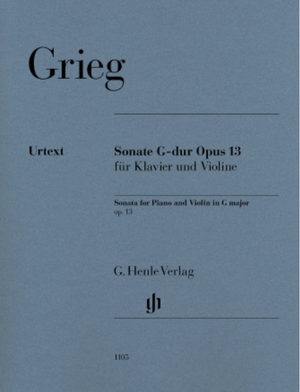 HAL LEONARD Grieg: Violin Sonata in G Major, Op. 13 (violin & piano) Henle