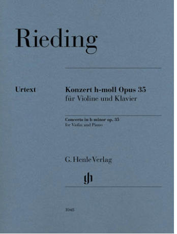 HAL LEONARD Rieding: Violin Concerto in B Minor, Op. 35 (violin, piano)