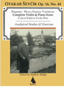 HAL LEONARD Paganini: Moses Fantasy for Violin And Piano With Analytical Studies (violin, piano)