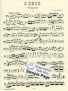 C.F. Peters Beethoven (Hermann): 3 Duets (violin & cello)
