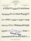 International Music Company Bach: 15 Duets after Two-Part Inventions, S. 772-786 for string ensembles without piano