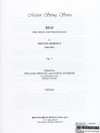 LudwigMasters Kodaly (Starker): Duo, Op.7 (violin & cello) Ludwig Masters