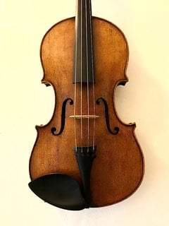 German antiqued used violin, unlabeled 4/4 | Metzler Violins