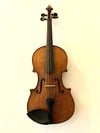 German antiqued used violin, unlabeled 4/4 | Metzler Violins