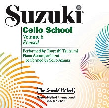 CD, Suzuki Cello, Vol.5 REVISED