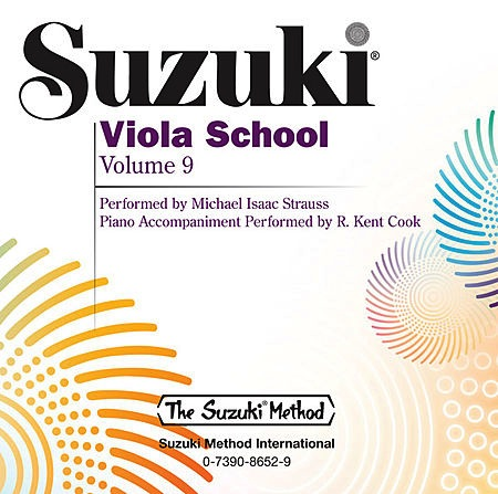 CD, Suzuki Viola, Vol. 9