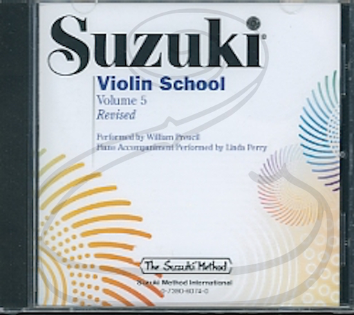 CD: Suzuki Violin School (Preucil), Vol.5 - REVISED