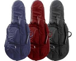 Bobelock Bobelock 3/4 cello bag (cover) #1010, Blue | Metzler Violins