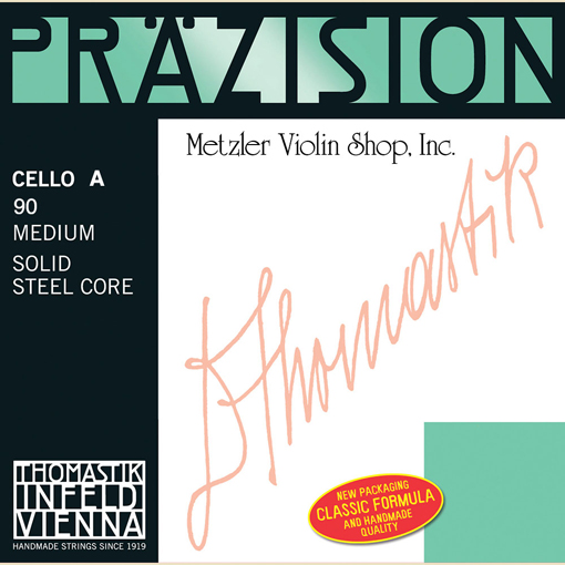 Thomastik-Infeld Prazision (Precision) chrome-wound cello A string, medium, by Thomastik-Infeld